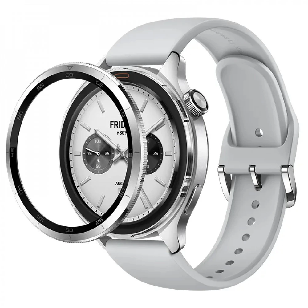 Xiaomi Watch S4, 47мм, 1.43", серый BHR9197GL Смарт-часы
