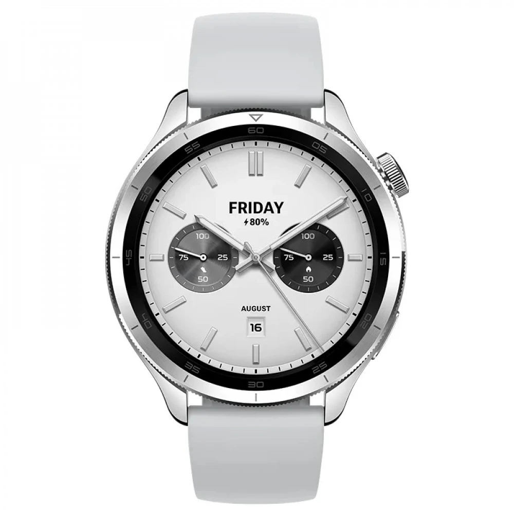 Xiaomi Watch S4, 47мм, 1.43", серый BHR9197GL Смарт-часы