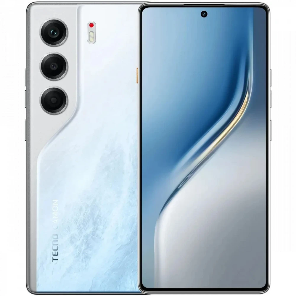 Смартфон TECNO Camon 40 8/256Gb Glacier White CM5 256+8 Glacier White1 256 Гб, 8 Гб