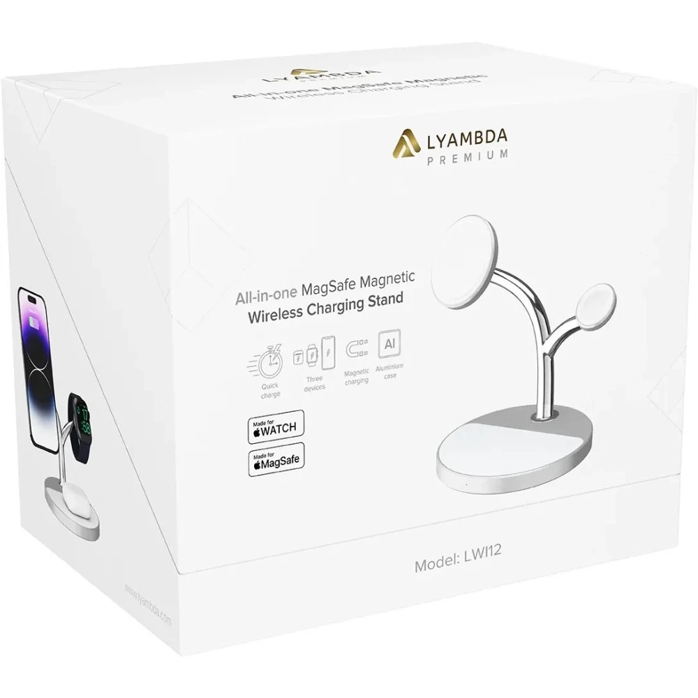 Lyambda Беспроводное зарядное устройство LWI12 White 15