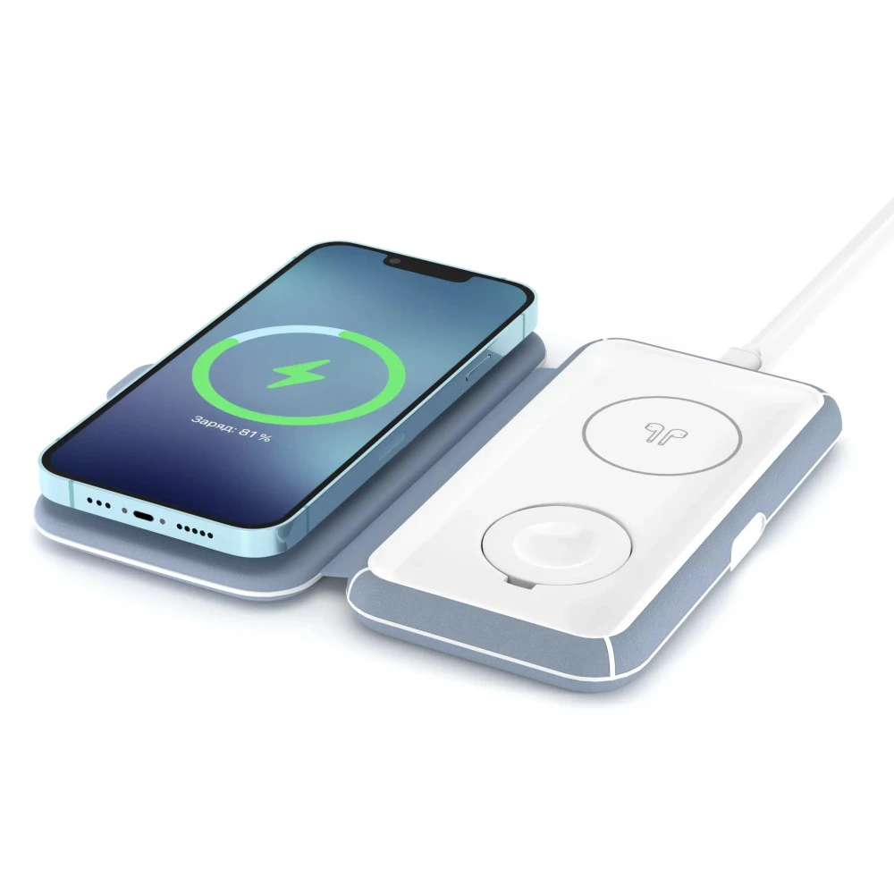 Lyambda Беспроводное зарядное устройство MagSafe 3 в 1 LMS301_BL 15