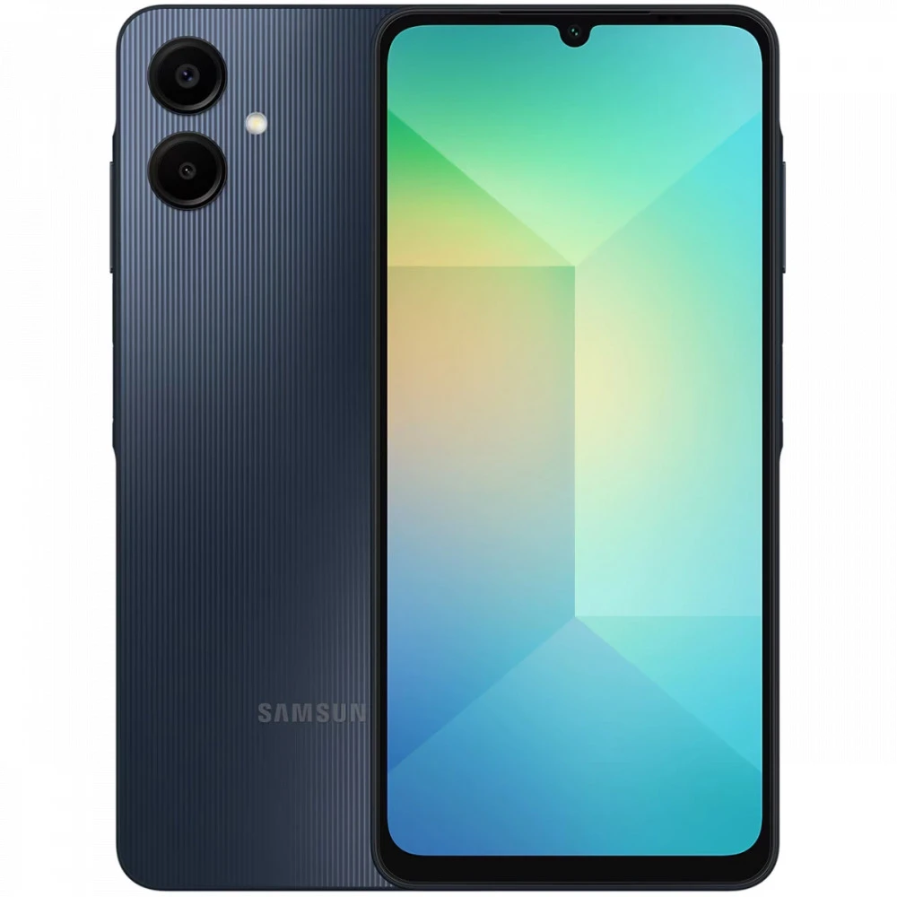 Смартфон Samsung Galaxy A06 4/64Gb Black SM-A065FZKDAFA 64 Гб, 4 Гб