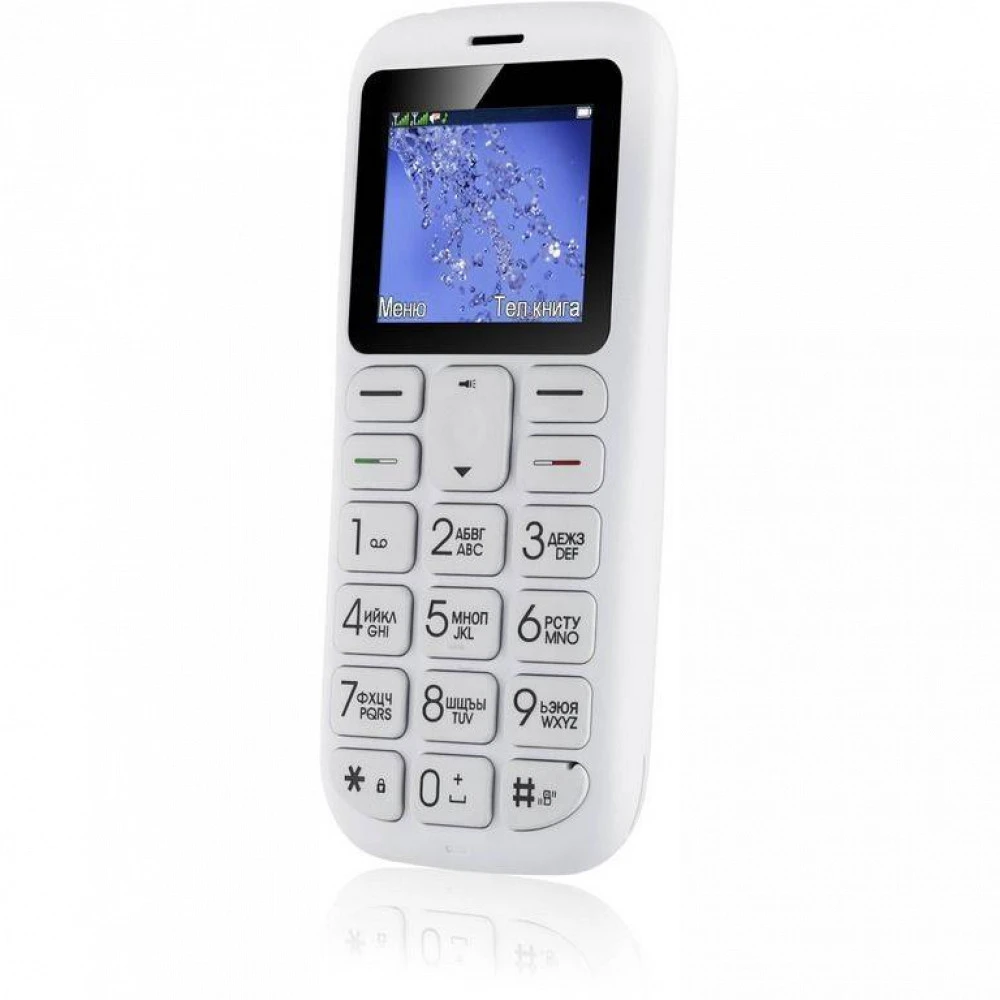 Мобильный телефон Fly Ezzy 7+ White 10214