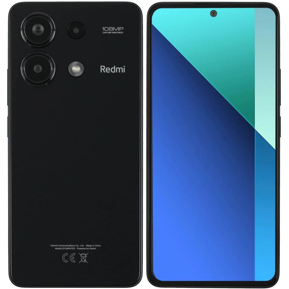 Смартфон Xiaomi Redmi Note 13 Midnight Black (23124RA7EO) 52927_sim Megafon 256 Гб, 8 Гб