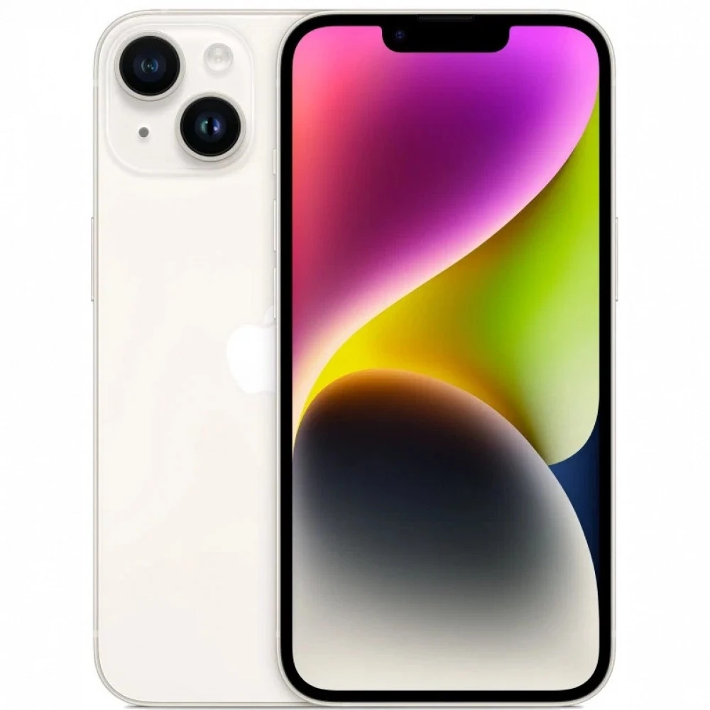Смартфон Apple iPhone 14 256GB Starlight 256 Гб, 4 Гб