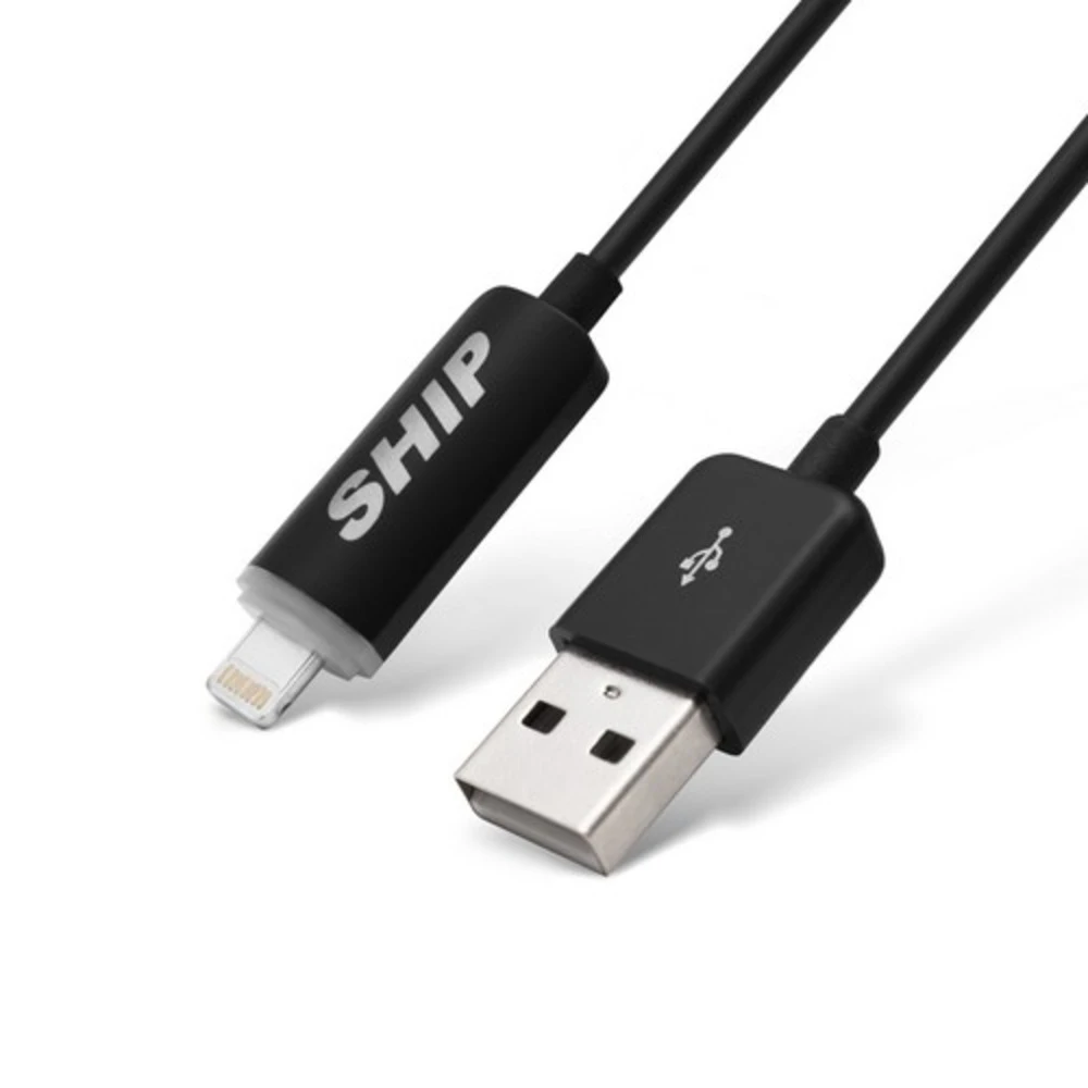 Кабель интерфейсный SHIP API08BB USB Type A - Lightning (8pin)