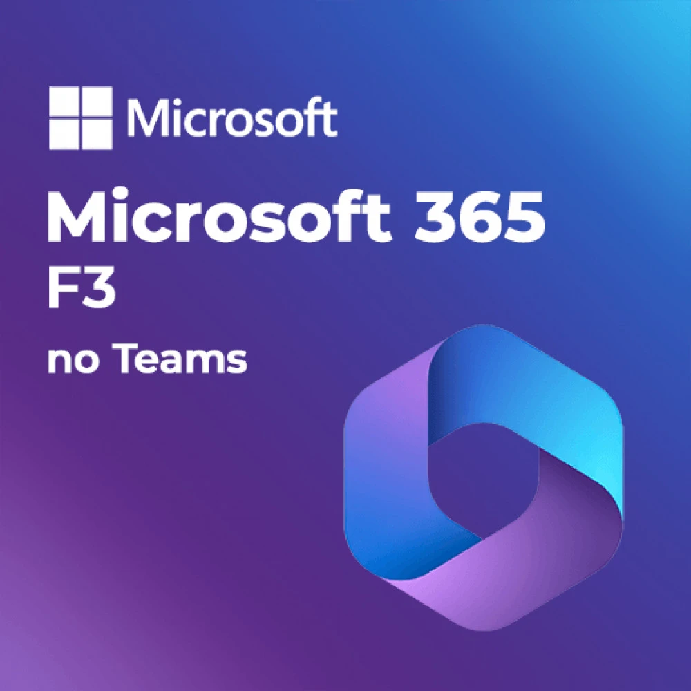 Офисный пакет Microsoft 365 F3 (no Teams) CFQ7TTC0LH05-0013-P1MM