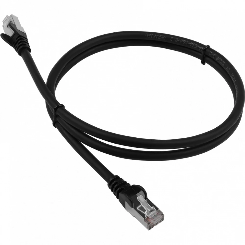 Патч-корд LANMASTER LAN-PC45/S6-0.5-BK