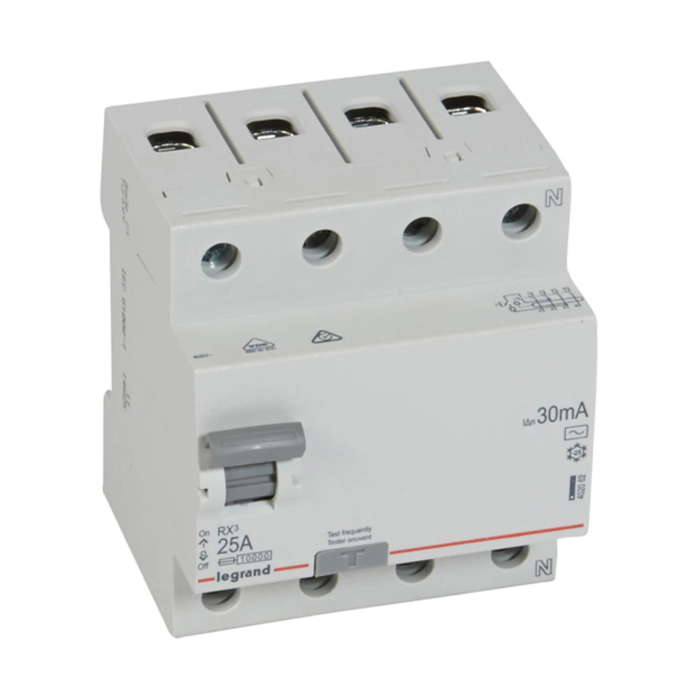 Legrand Rx3 Вдт 30ма 25а 4п Ac 402062