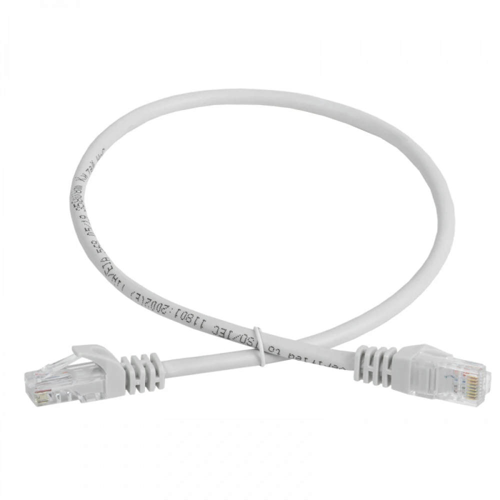 Патч-корд IEK PC01-C5EU-1M-G