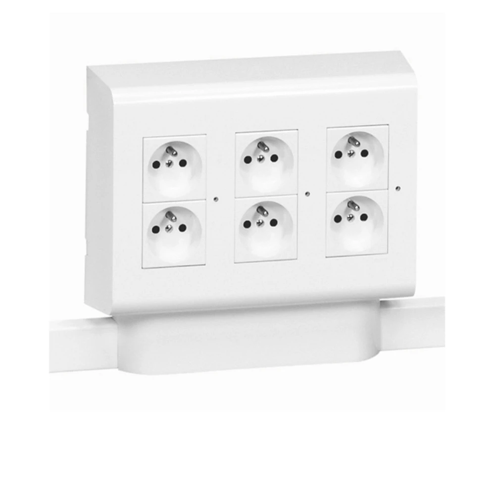 Аксессуар для кабельных сетей Legrand Mosaic Рамка вертик. 3х4м 031622