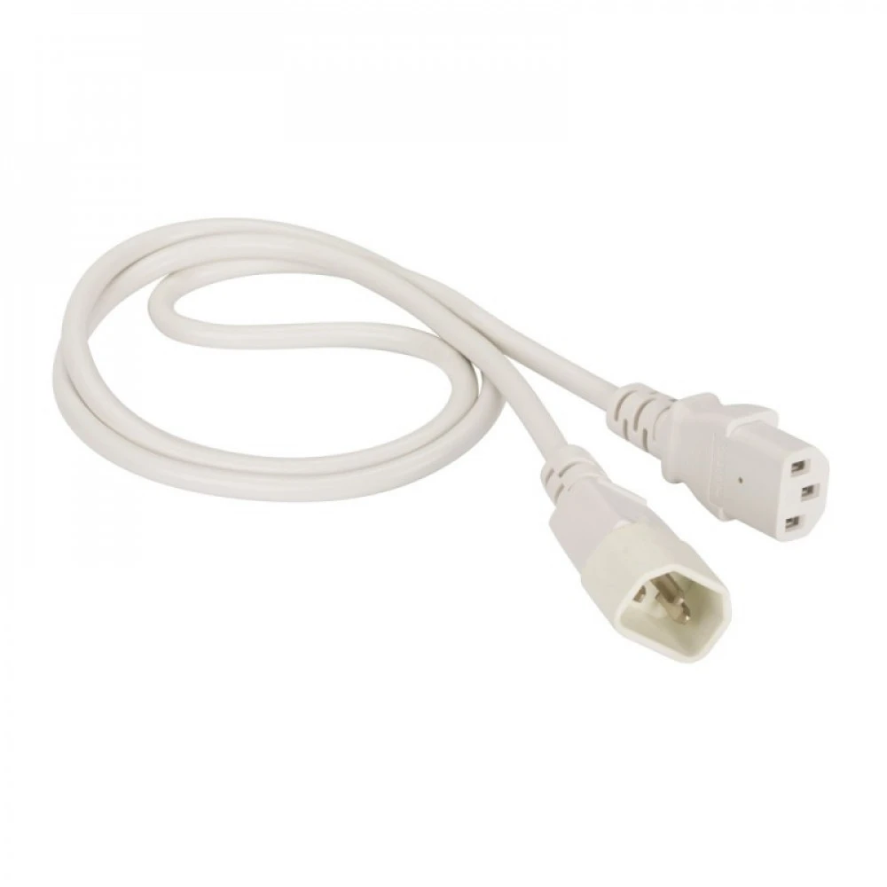 Кабель питания LANMASTER LAN-PP13/14-1.0-WH