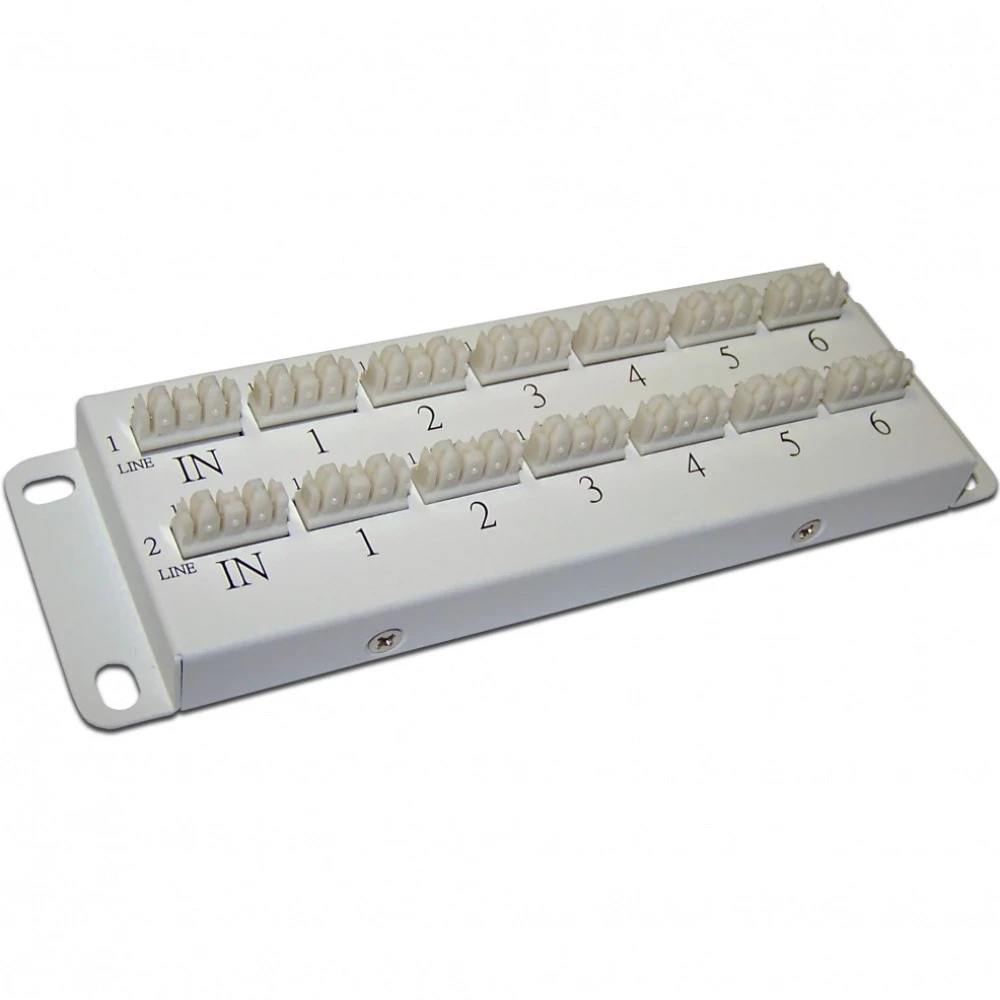 Патч-панель LANMASTER LAN-HCS-PPT2X6 12 портов