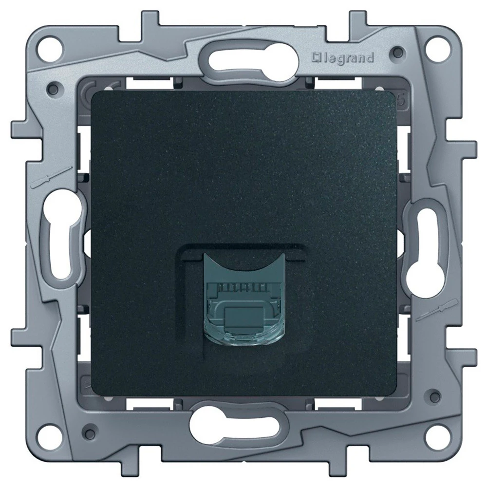 Аксессуар для кабельных сетей Legrand Роз RJ45 5e UTP АНТР ETIKA 672641