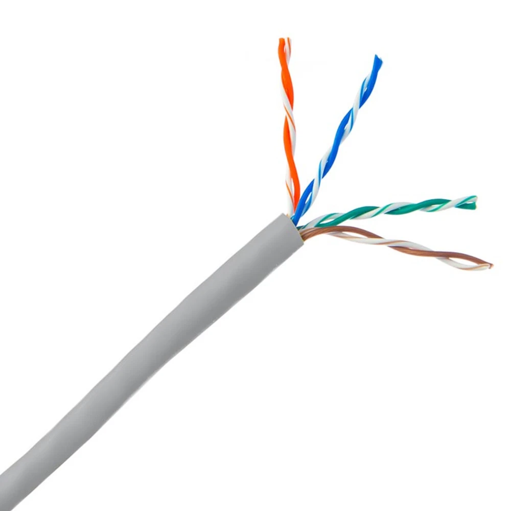 Кабель витая пара LANMASTER UTP, 4 пары, Кат.5e TWT-5EUTP