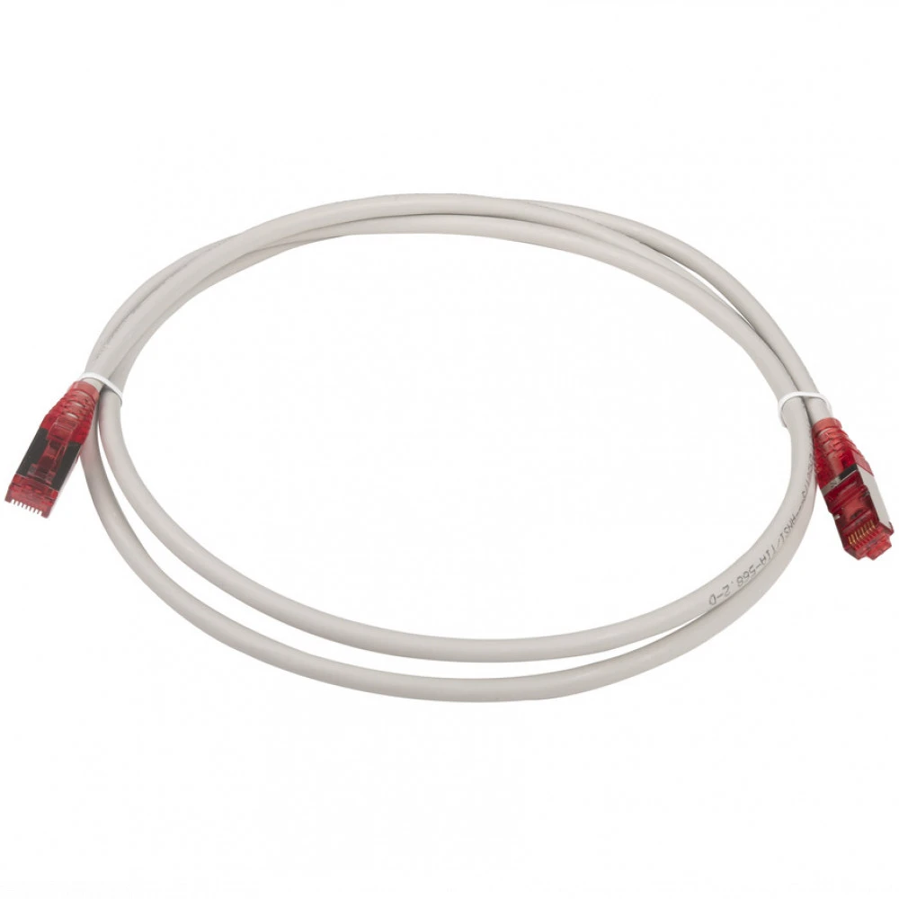Патч-корд Hyperline PC-LPM-STP-RJ45-RJ45-C5e-1.5M-LSZH-GY