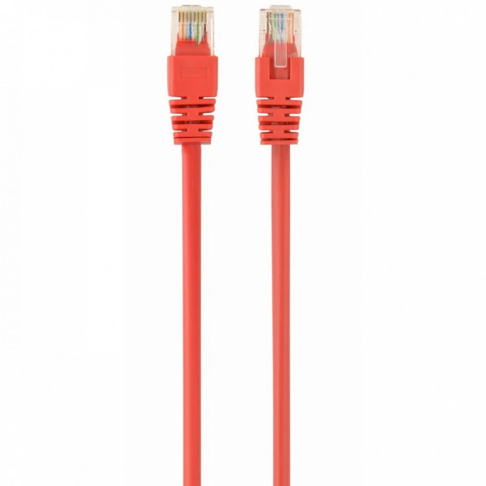 Патч-корд Cablexpert UTP кат.5е 5м красный PP12-5M/R