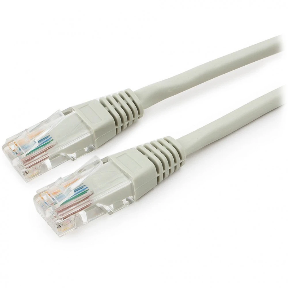Патч-корд Cablexpert UTP 5e-Cat 1 m серый PP10-1M