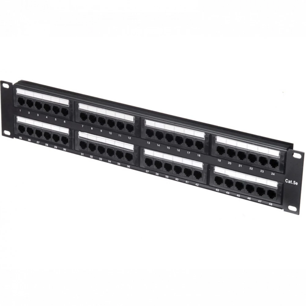 Патч-панель Netko KN-4010D 48 портов, UTP, Cat. 5e