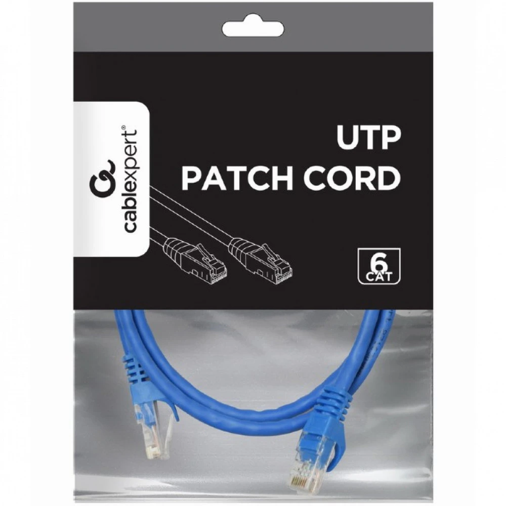 Патч-корд Cablexpert PP6U-1M/B