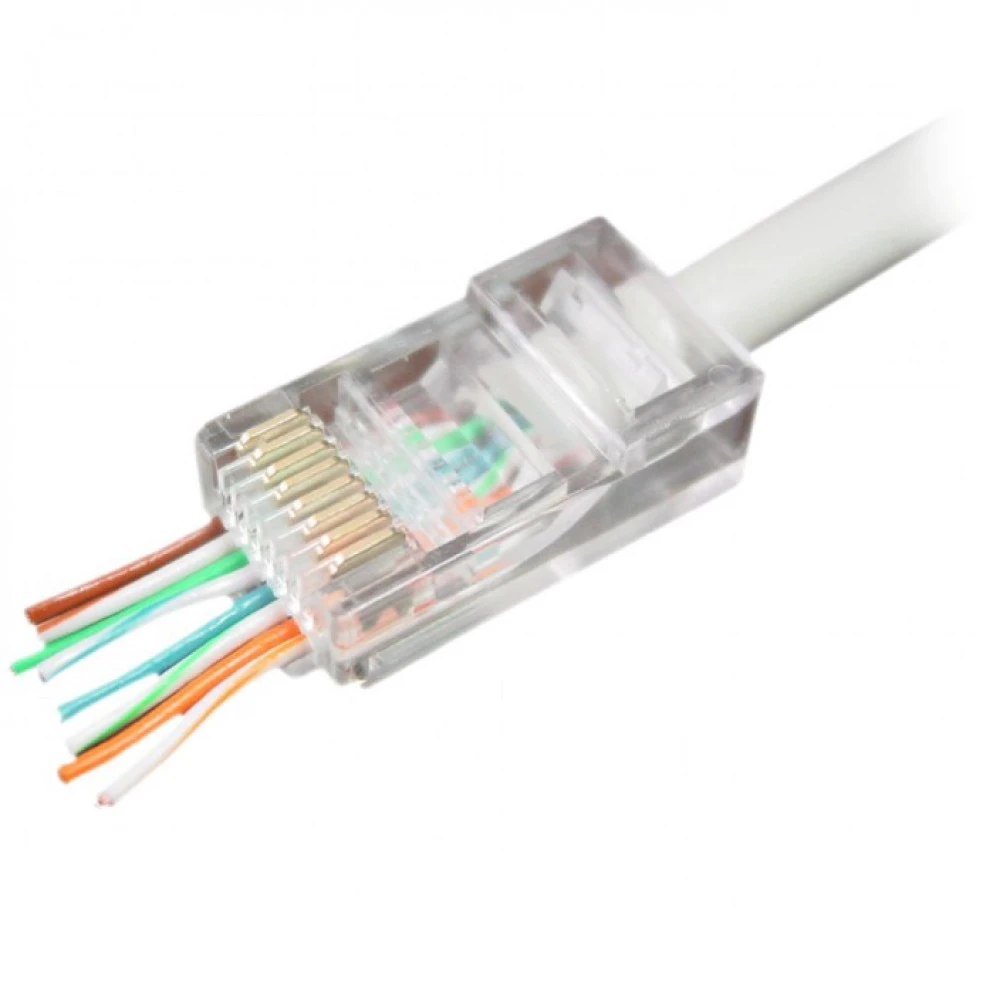 Коннектор Cablexpert Cat.5-e UTP (в пакете 100 штук) LC-PTU-01/100