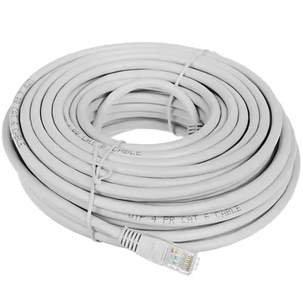 Патч-корд Cablexpert Кабель UTP 6e-Cat 20 m серый PP6U-20M