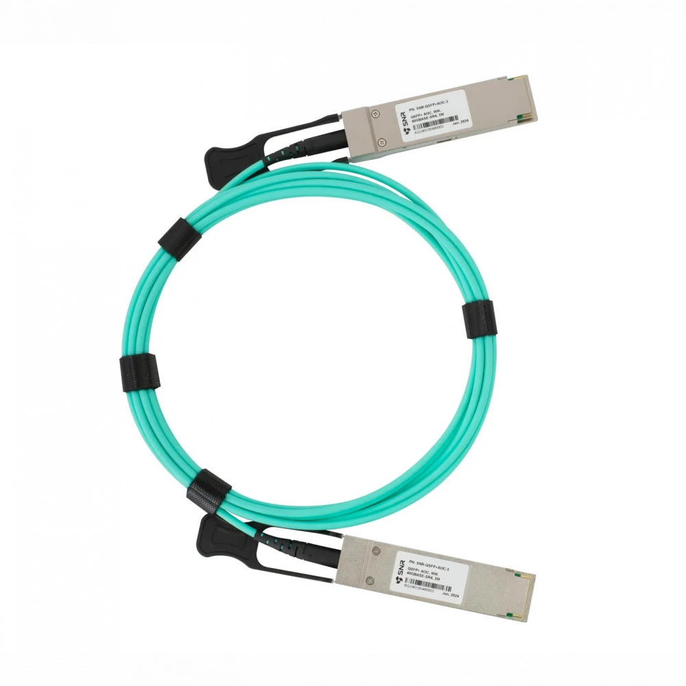 Оптический патч-корд SNR SNR-QSFP+AOC-1