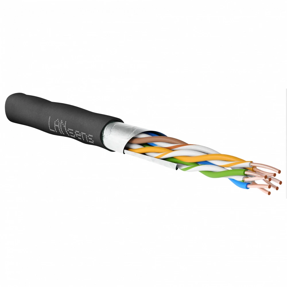 Кабель витая пара LANsens FTP, 4 пары Cat.5e, PE, outdoor, 305м 2-04-5-2151