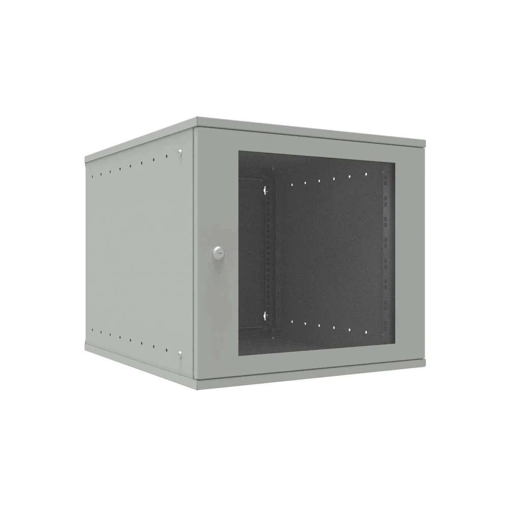 Серверный шкаф SNR 9U, 523х600х465мм серия LITE (стеклянная дверь) SNR-TWC-9-GDL