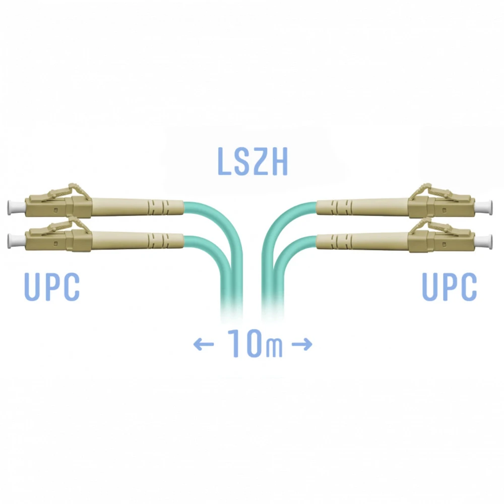 Оптический патч-корд SNR SNR-PC-LC/UPC-MM-DPX-10m