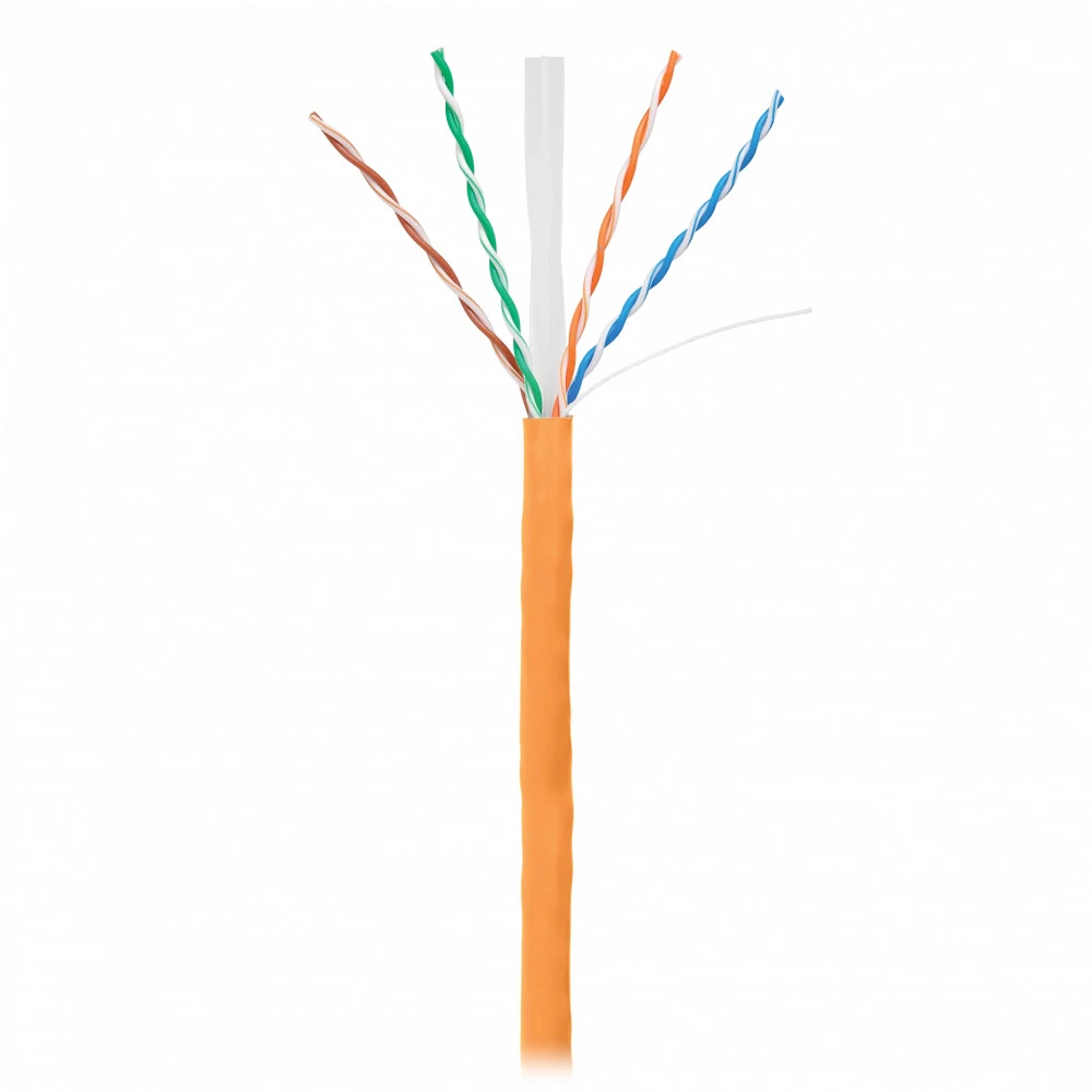 Кабель витая пара NETLAN EC-UU004-6-LSZH-OR
