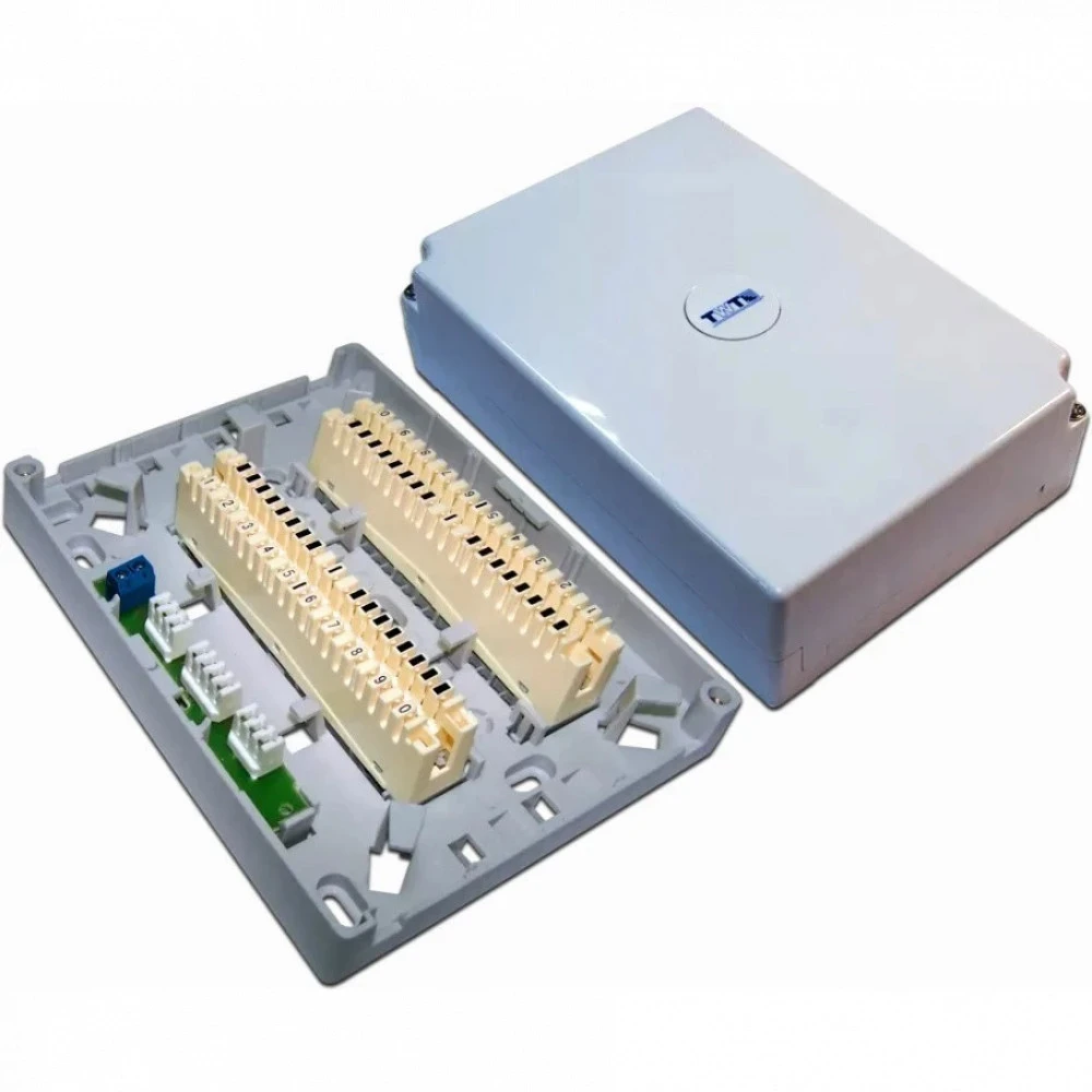 Аксессуар для кабельных сетей LANMASTER TWT-DB10-2P-DIS