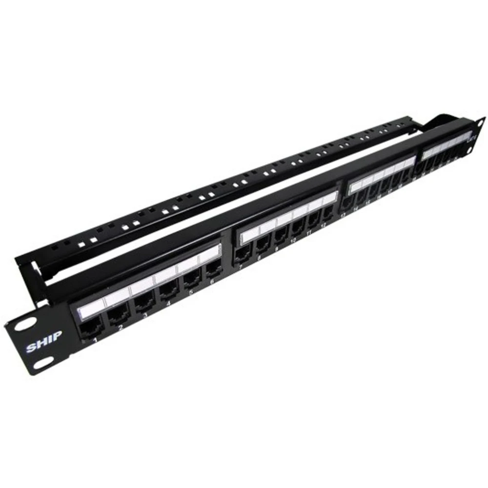 Патч-панель SHIP P197-24A 24 порта, UTP, Cat. 6