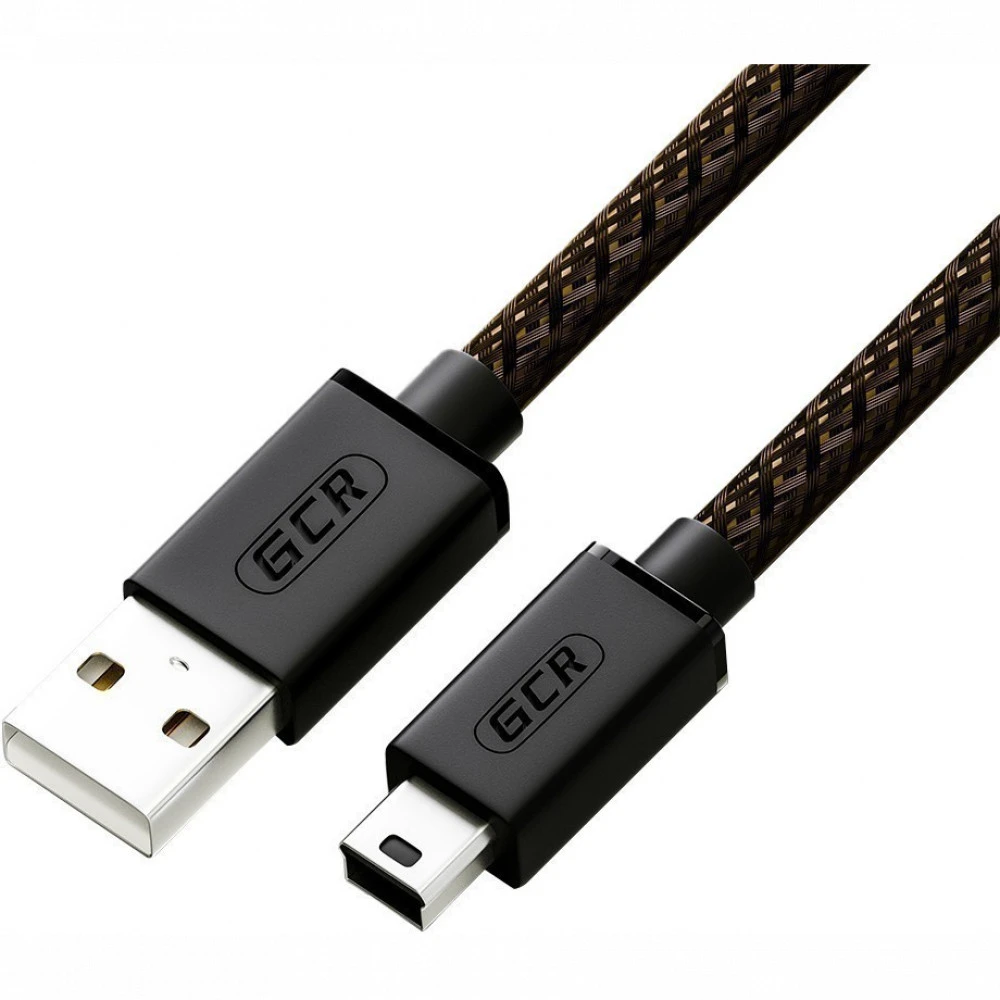 Кабель интерфейсный Greenconnect GCR-51880 Mini USB - USB Af 2.0