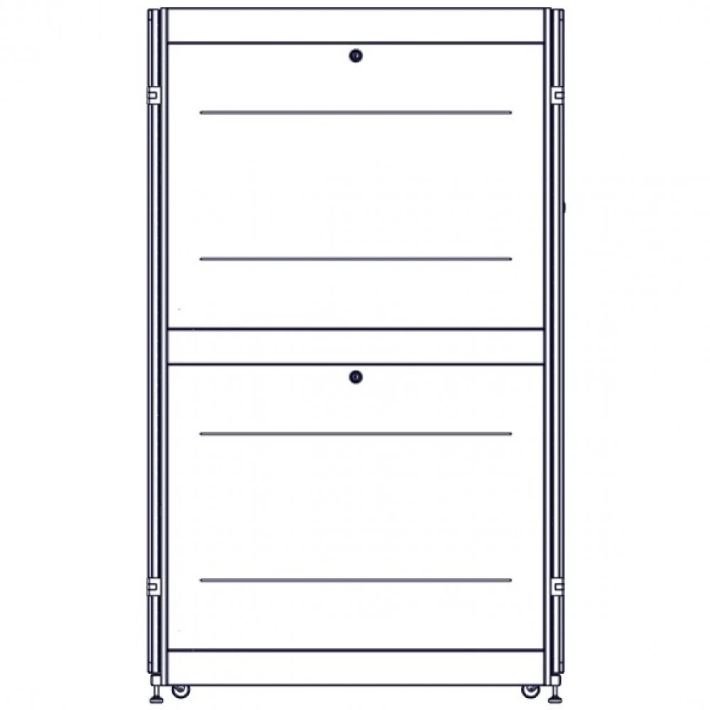 Серверный шкаф Systeme Electric Uniprom 42U-750/1200 UR3350