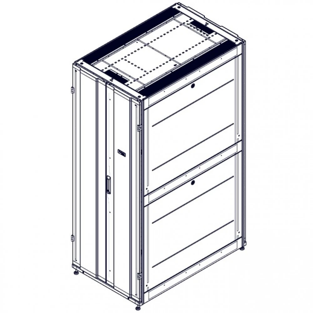 Серверный шкаф Systeme Electric Uniprom 42U-750/1200 UR3350