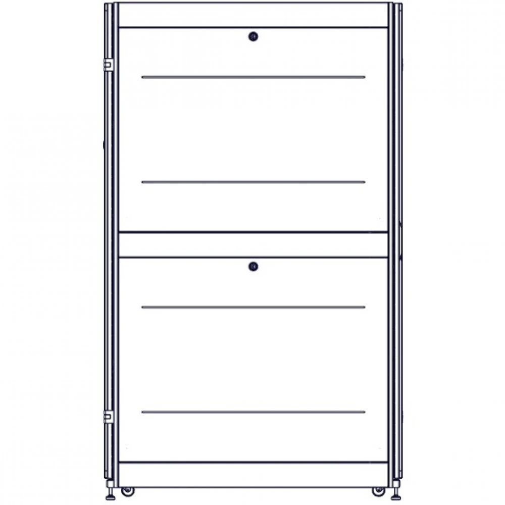 Серверный шкаф Systeme Electric Uniprom 42U-750/1200 UR3350