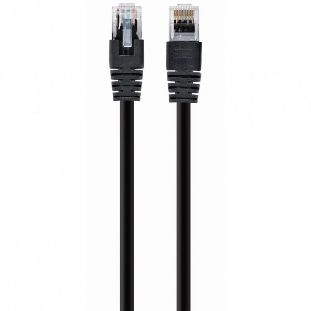 Патч-корд Cablexpert UTP кат.5е 10 м черный PP12-10M/BK