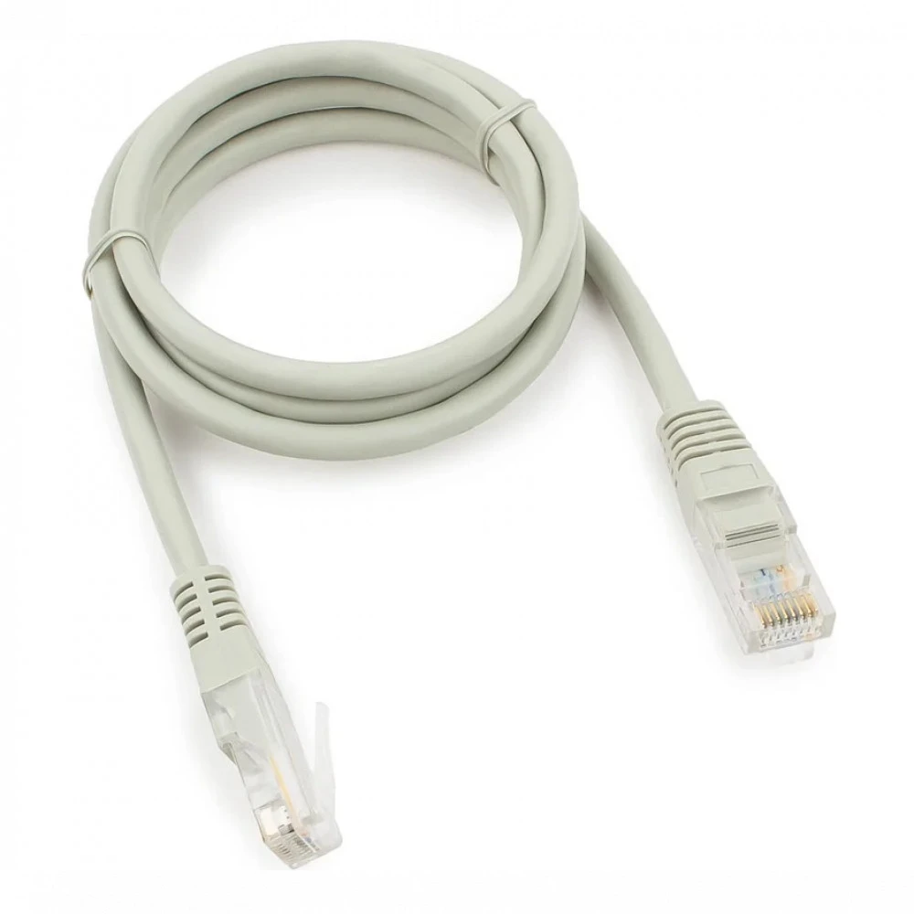Патч-корд NO NAME PC5 G-2,0  белый/серый PC5 G-2,0 2m white/grey