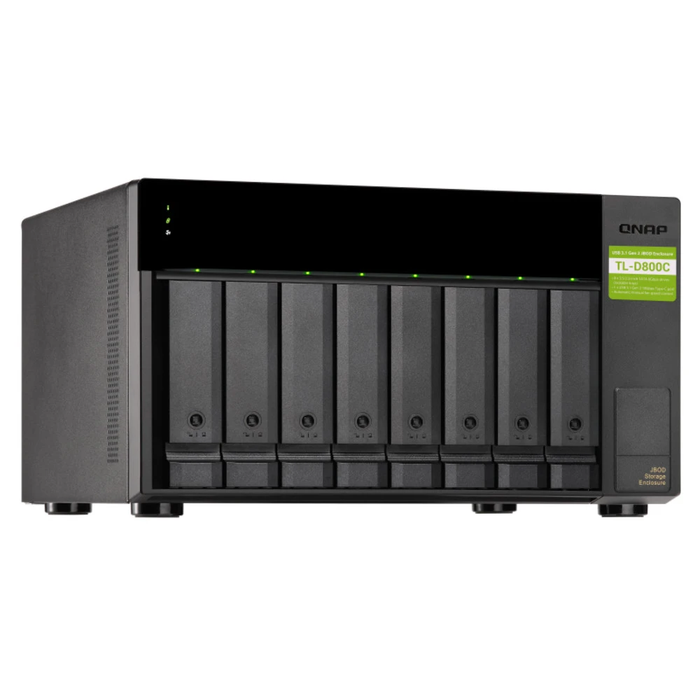 Дисковая полка для системы хранения данных СХД и Серверов Qnap TL-D800C