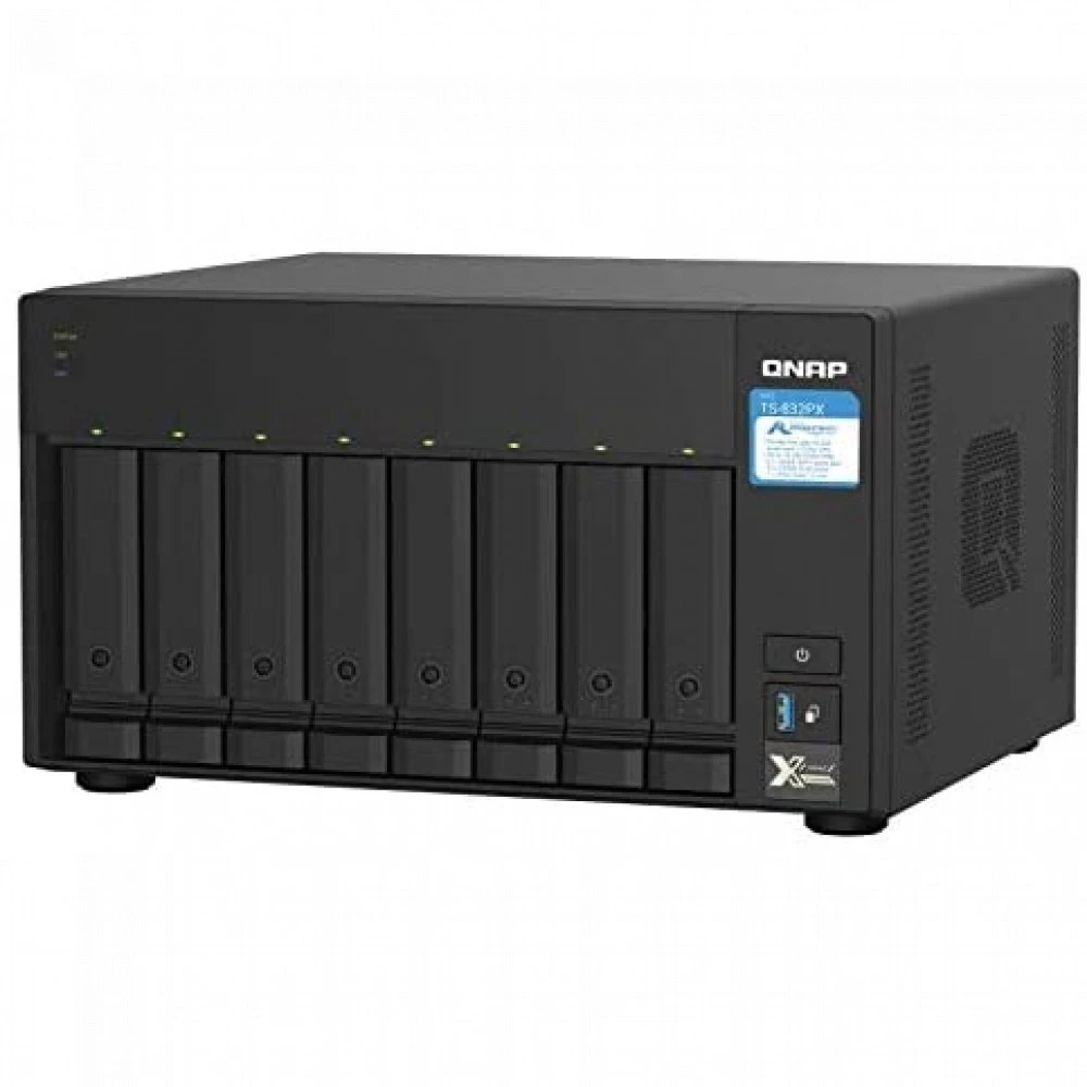 Дисковая системы хранения данных СХД Qnap TS-832PX-4G Tower