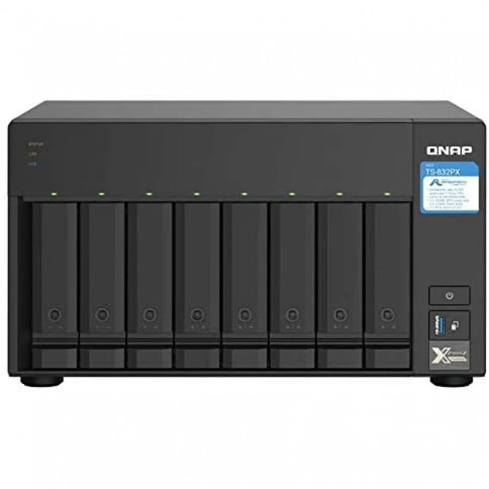Дисковая системы хранения данных СХД Qnap TS-832PX-4G Tower