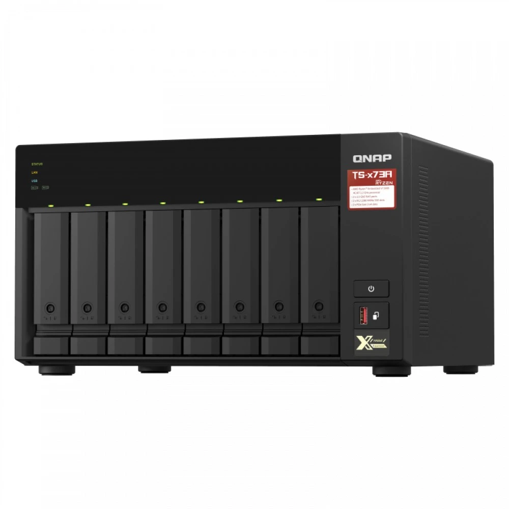 Дисковая системы хранения данных СХД Qnap TS-873A-8G Tower