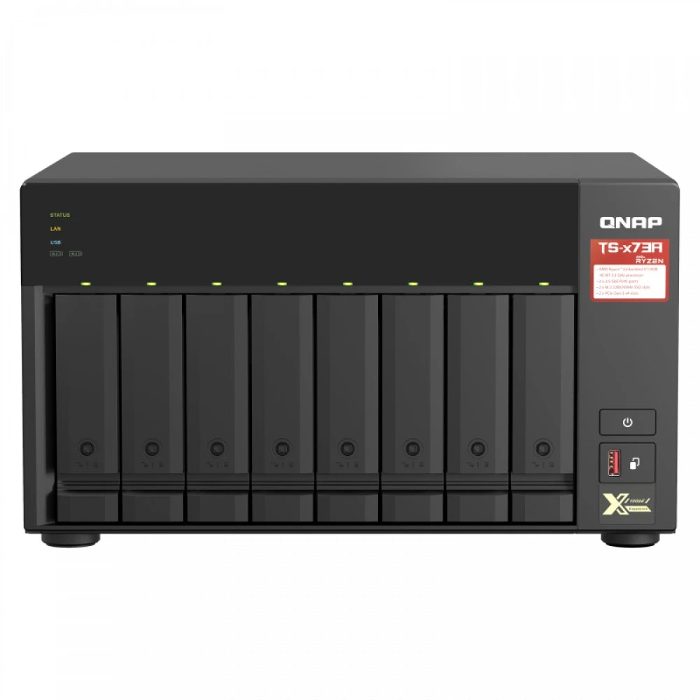 Дисковая системы хранения данных СХД Qnap TS-873A-8G Tower