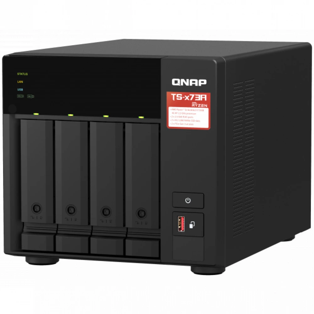 Дисковая системы хранения данных СХД Qnap TS-473A-8G Tower
