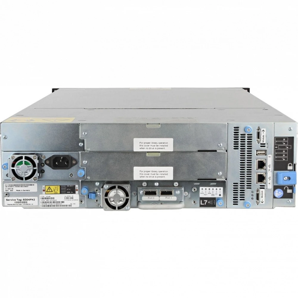 Ленточная СХД Dell Ленточная библиотека ML3 210-AOVY_124 40 слотов