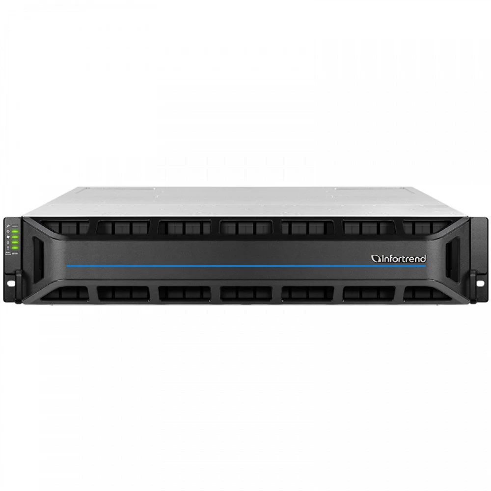 Дисковая системы хранения данных СХД Infortrend EonStor GS 3000 Gen2 2U/25bay (GS 3024USM1-JG) GS3025R02CBFD-8U32 Rack