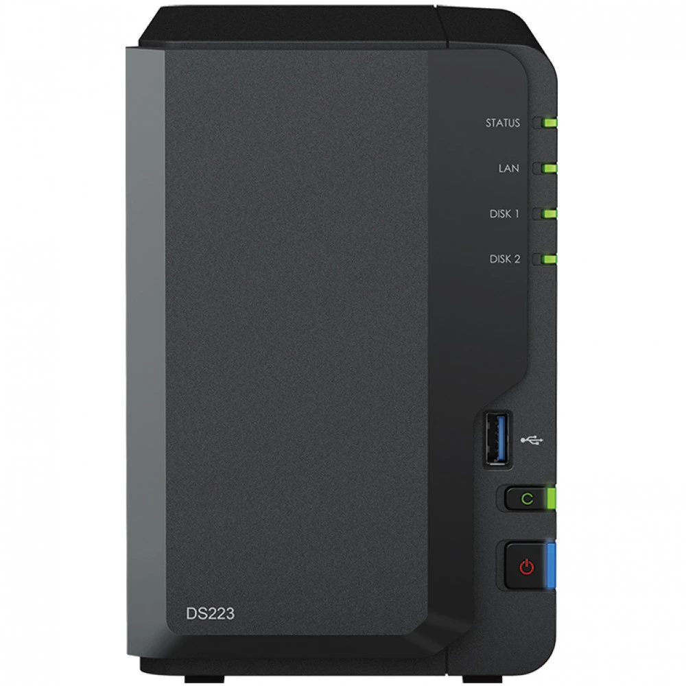 Дисковая системы хранения данных СХД Synology DS223 Tower