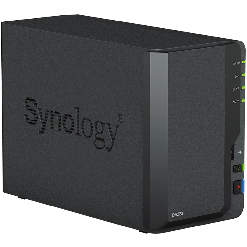 Дисковая системы хранения данных СХД Synology DS223 Tower