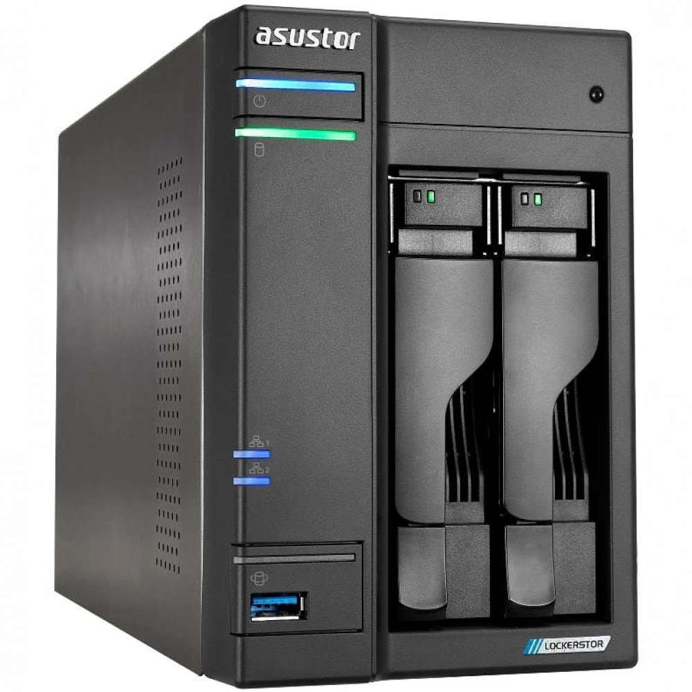 Дисковая системы хранения данных СХД ASUSTOR Asustor Lockerstor 2 Gen2 AS6702T Tower